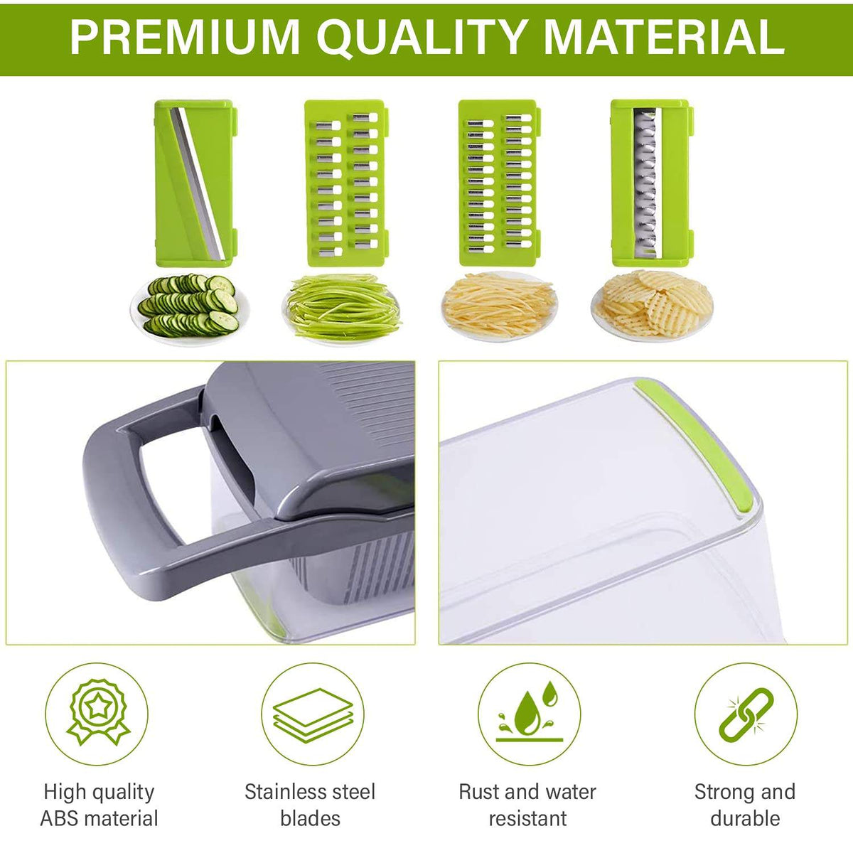 Multi-Function Vegetable Chopper – Chop, Dice & Slice in Seconds