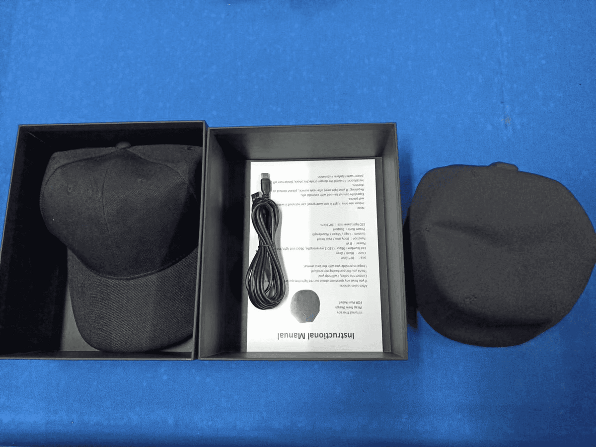 Red Light Therapy Hair Growth Cap – Portable Sca