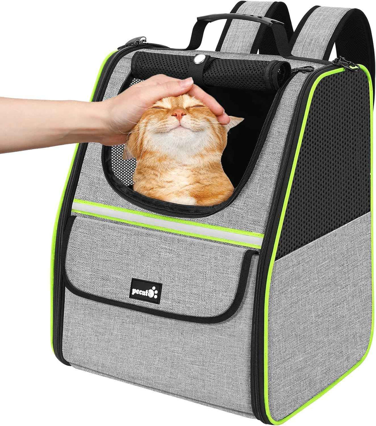 Cat & Small Dog Backpack Carrier | Breathable Me...

