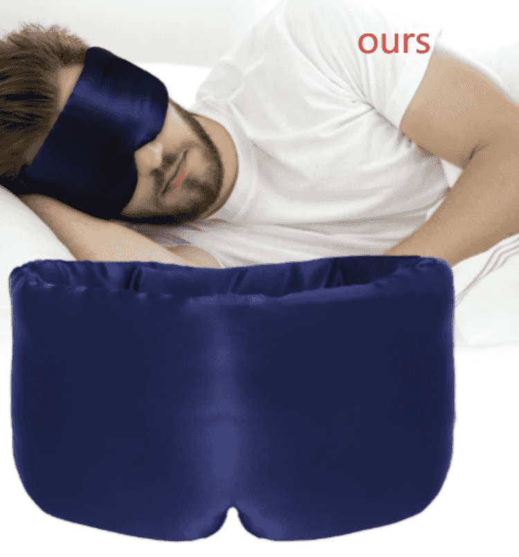Silk-Feel Cooling Sleep Eye Mask

