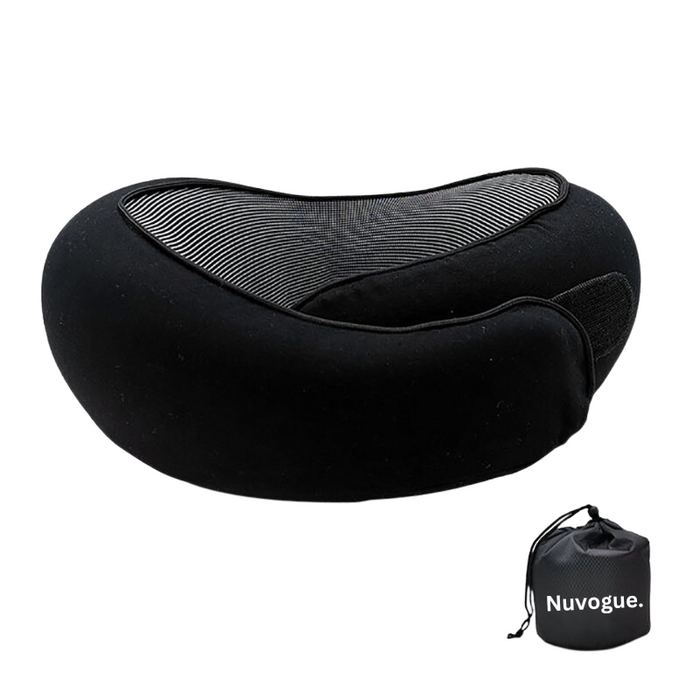 Ergonomic Travel Neck Pillow – Adjustable Strap for Flights & Long Journeys