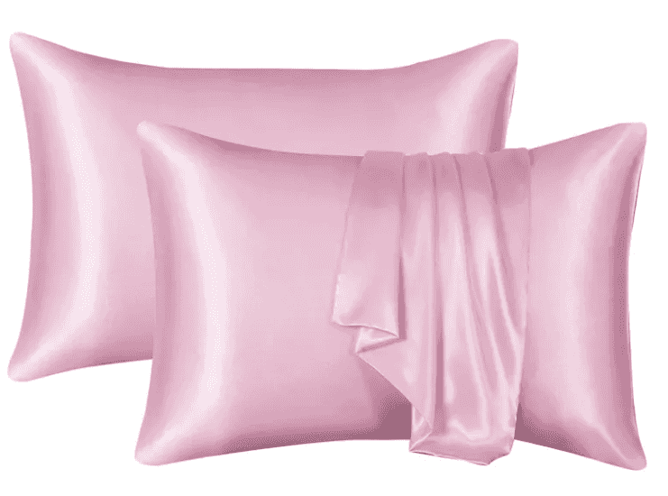 Silk-like Solid Colour Pillowcase

