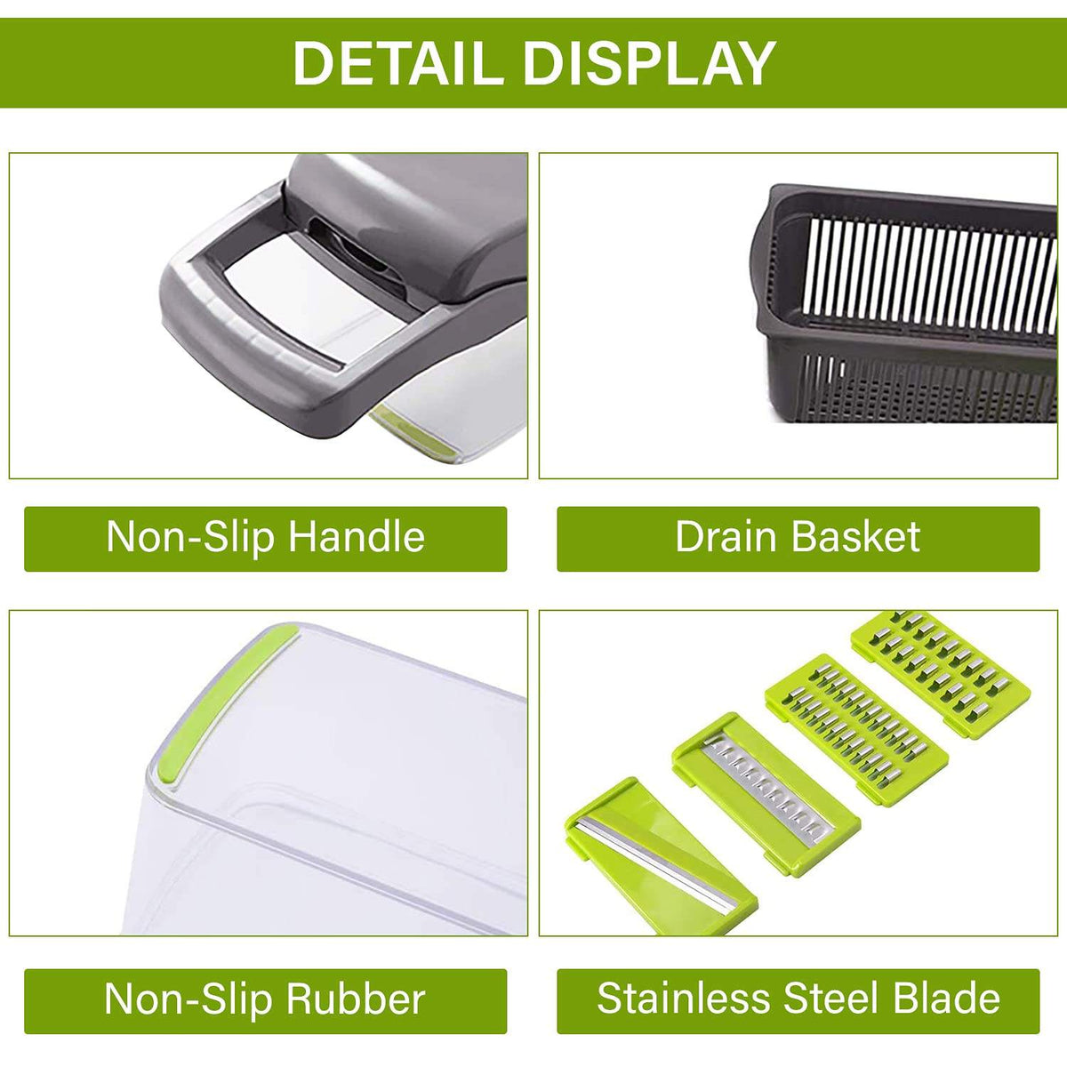 Multi-Function Vegetable Chopper – Chop, Dice & Slice in Seconds