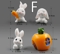 Mini Resin Animal Figurines – DIY Fairy Garden & Terrarium Decor