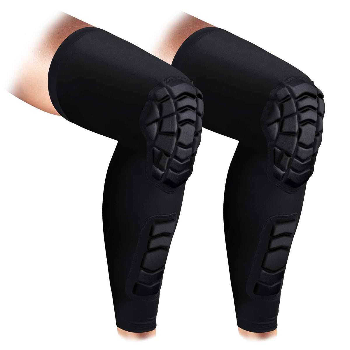 Compression Knee Pads with Leg Sleeve