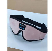 3D Bluetooth Sleep Eye Mask | Wireless Music & Total Blackout | Built-In Stereo Speakers