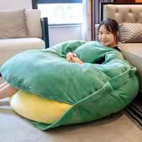 Wearable Turtle Shell Cushion – Fun Novelty Pillow for Kids & Adults