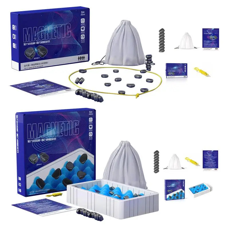 Magnetic Chess Board Set – Travel-Friendly with Secure Piece Lock
