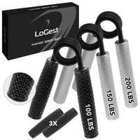 Metal Hand Grip Set