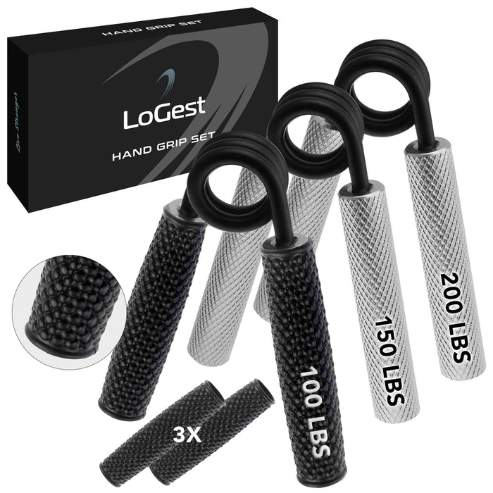 Metal Hand Grip Set