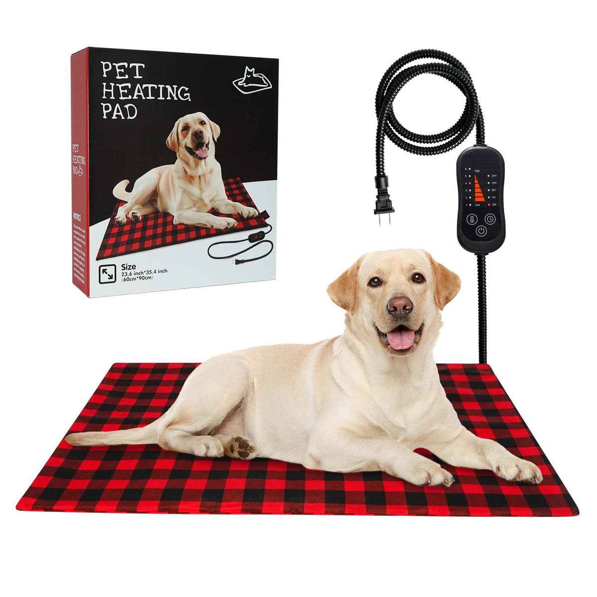Pet Heating Pad | Adjustable Temperature, Timer ...

