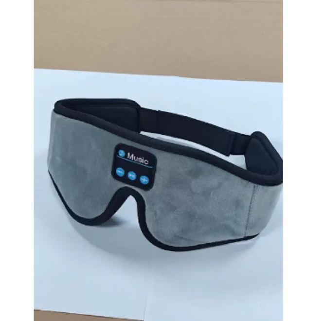 3D Bluetooth Sleep Eye Mask | Wireless Music & Total Blackout | Built-In Stereo Speakers