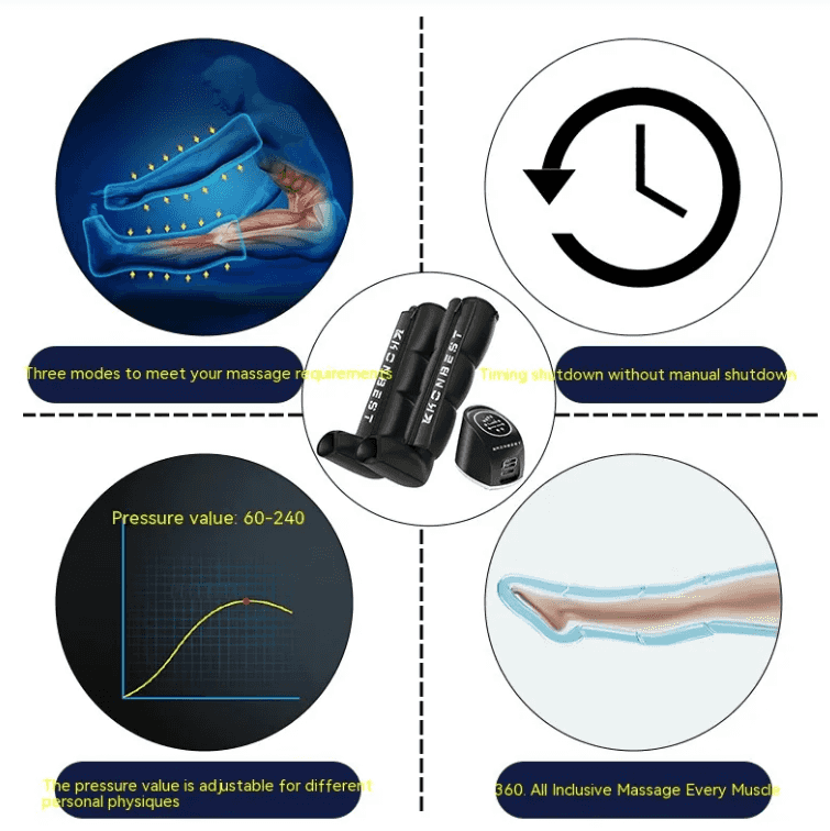 Air Wave Compression Leg Massage Instrument