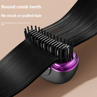 Mini Steam Hair Straightener – USB Rechargeable & Travel-Ready