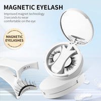 Magnetic False Eyelashes Set – Glue-Free with Applicator & Case