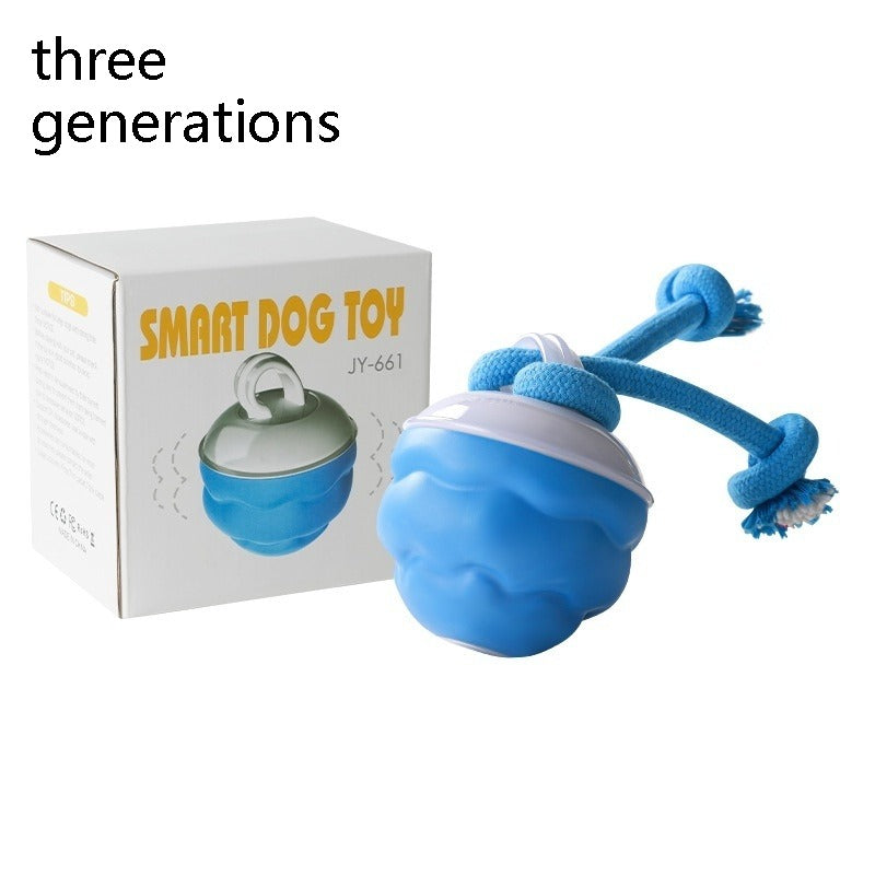 Interactive Rolling Ball Pet Toy – USB Rechargeable for Dogs & Cats