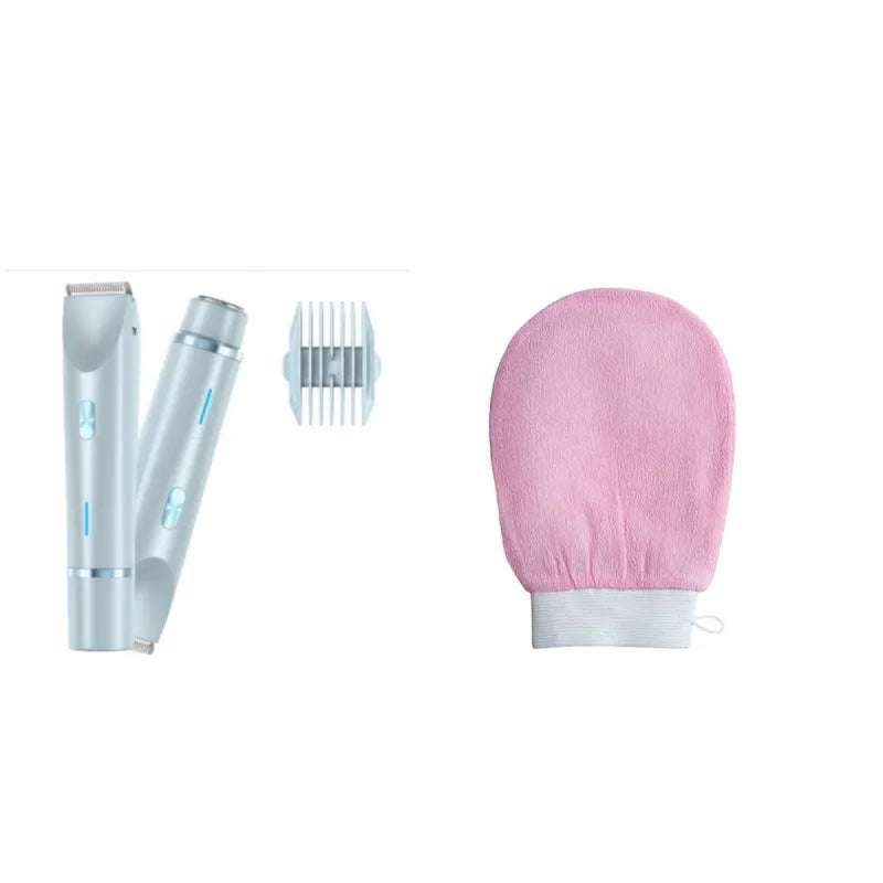 Women's 2-in-1 Electric Shaver & Hair Remover – USB Rechargeable
