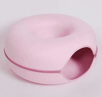 Four Seasons Wool Felt Cat Tunnel & Bed

