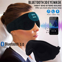 Wireless Call Stereo Music Blackout Sleep Eye Mask

