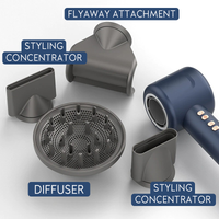 Professional Ionic Hair Dryer – Fast Drying, Frizz Control & Noise Reduction