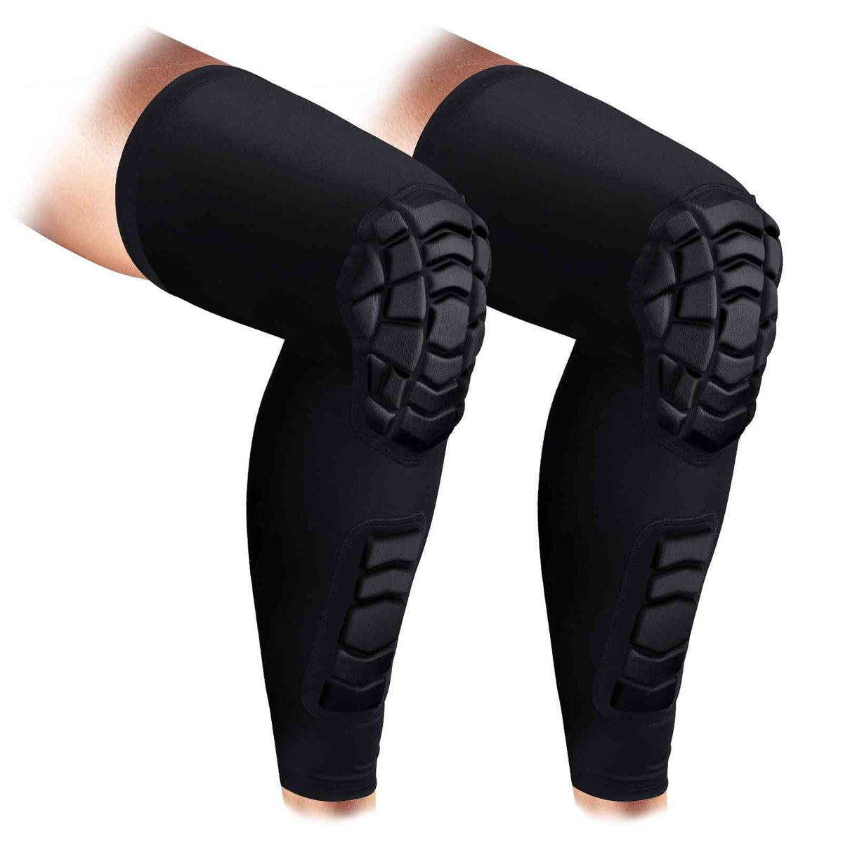 Compression Knee Pads with Leg Sleeve