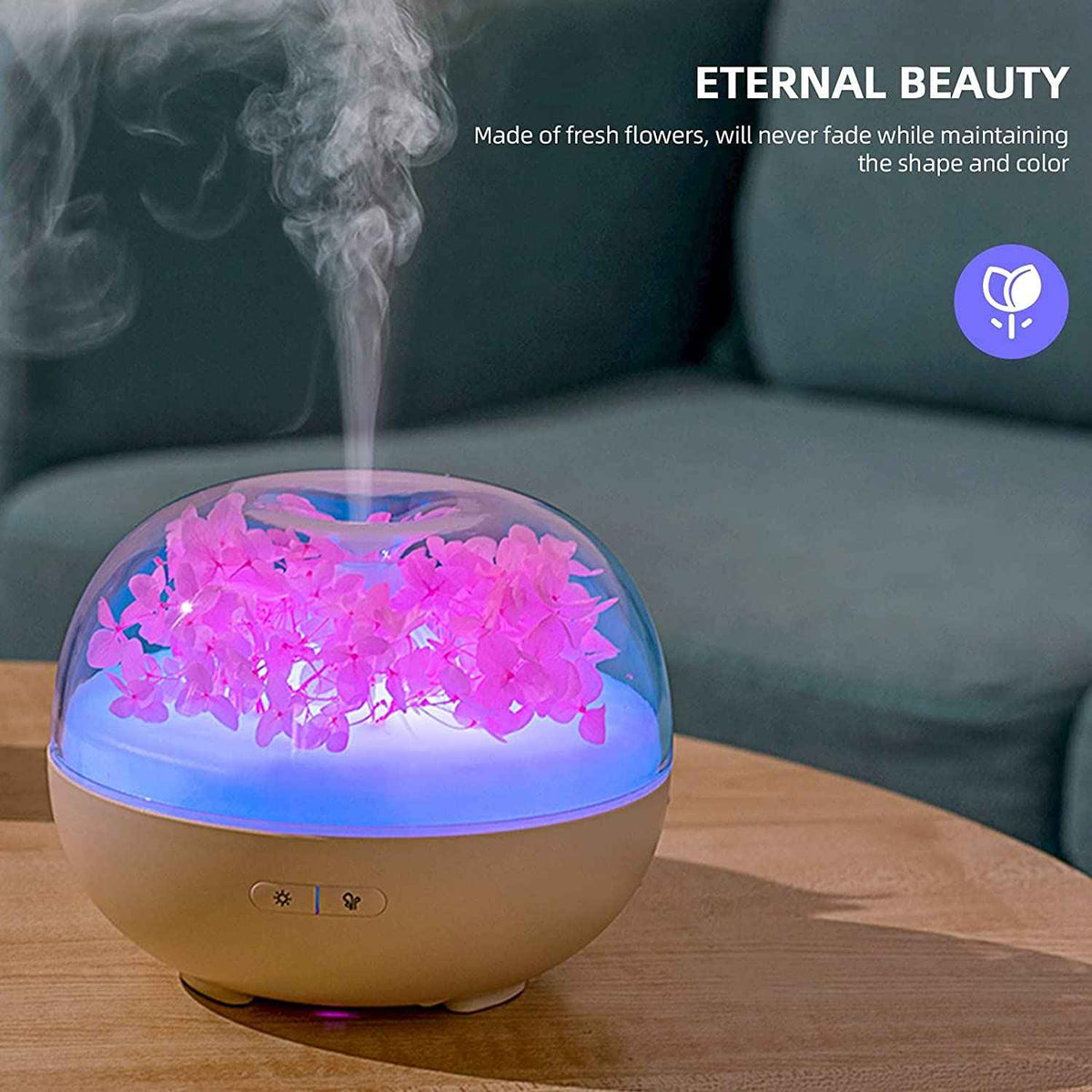 Bedside Ultrasonic Essential Oil Diffuser

