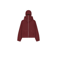 Men's Hooded Zip-Up Baseball Jacket – Lightweight Casual Layering