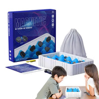 Magnetic Chess Board Set – Travel-Friendly with Secure Piece Lock