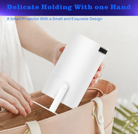 Portable 4K Ultra HD LCD Projector – Home Cinema, Gaming & Presentations