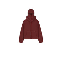 Men's Hooded Zip-Up Baseball Jacket – Lightweight Casual Layering