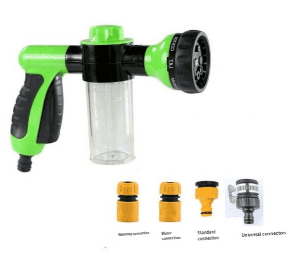 8-in-1 Dog Shower Sprayer | High-Pressure Hose A...

