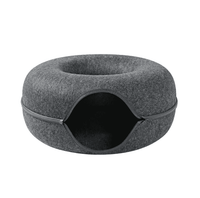 Four Seasons Wool Felt Cat Tunnel & Bed

