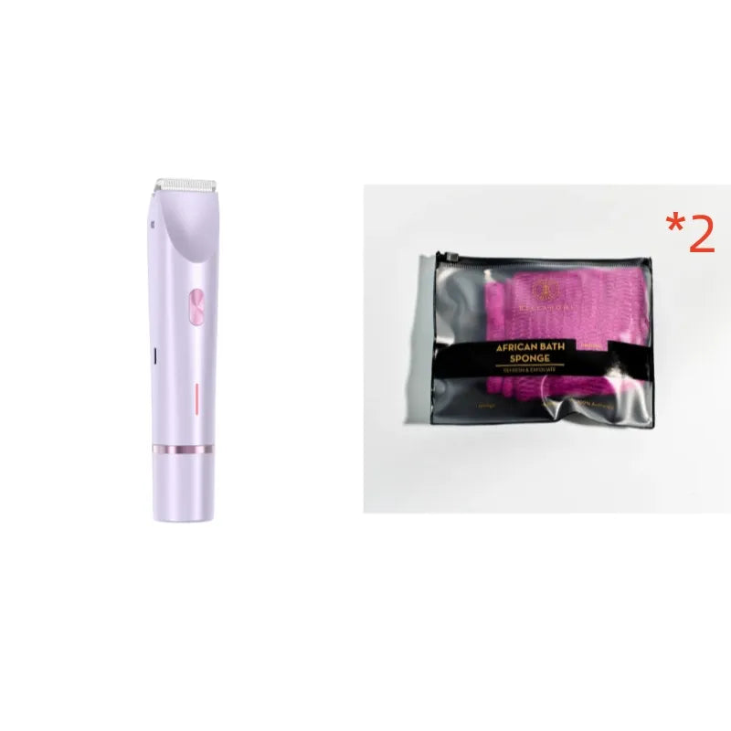 Women's 2-in-1 Electric Shaver & Hair Remover – USB Rechargeable