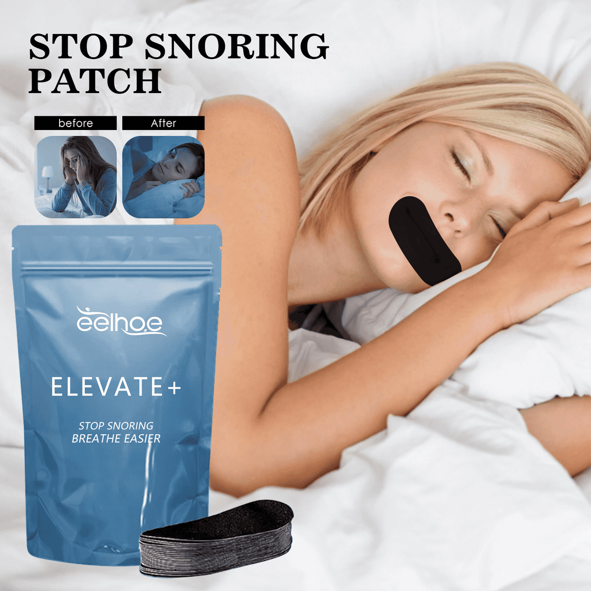 Anti-Snoring Nasal Breathing Patches

