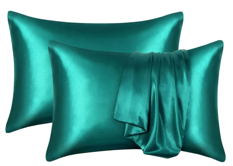 Silk-like Solid Colour Pillowcase