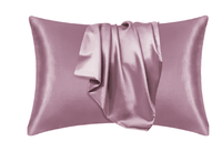 Silk-like Solid Colour Pillowcase

