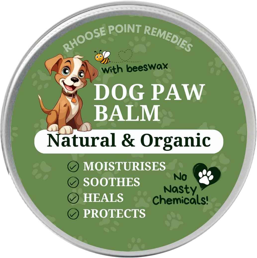 Dog Paw Balm | Natural Organic Lick-Safe Protect...

