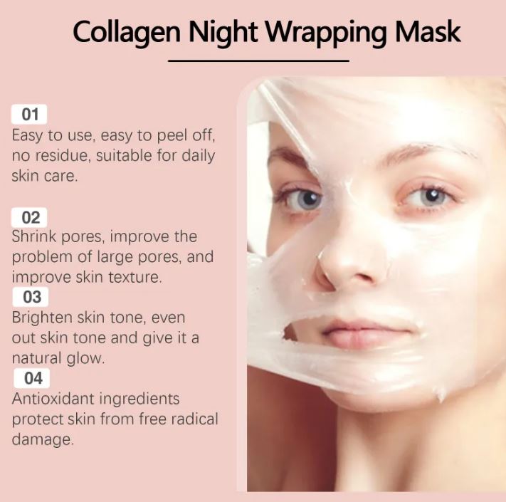 Hydrating Collagen Peel-Off Face Mask – Firming & Radiance Boost