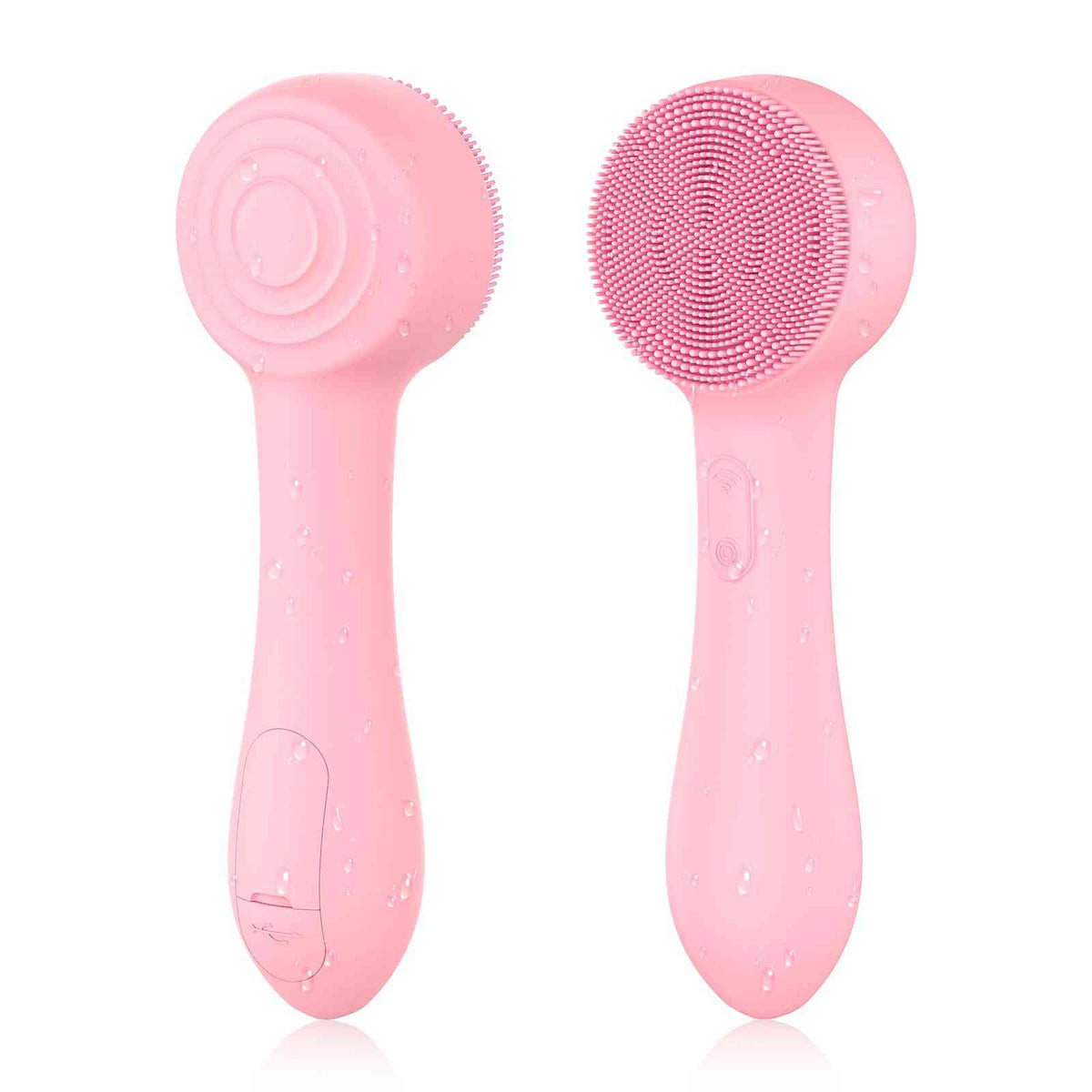 Electric Silicone Facial Cleansing Brush – IPX7 ...

