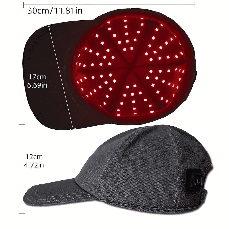 Red Light Therapy Hair Growth Cap – Portable Sca