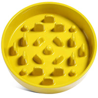 Ceramic Slow Feeder Dog Bowl | Maze Pattern