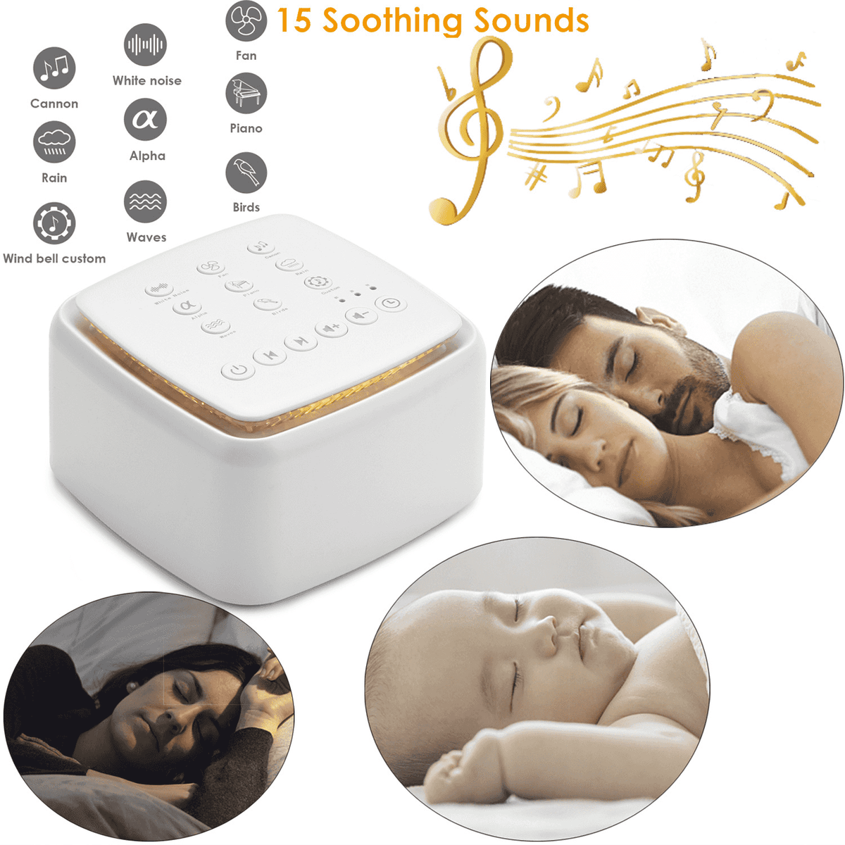 Rechargeable White Noise Machine

