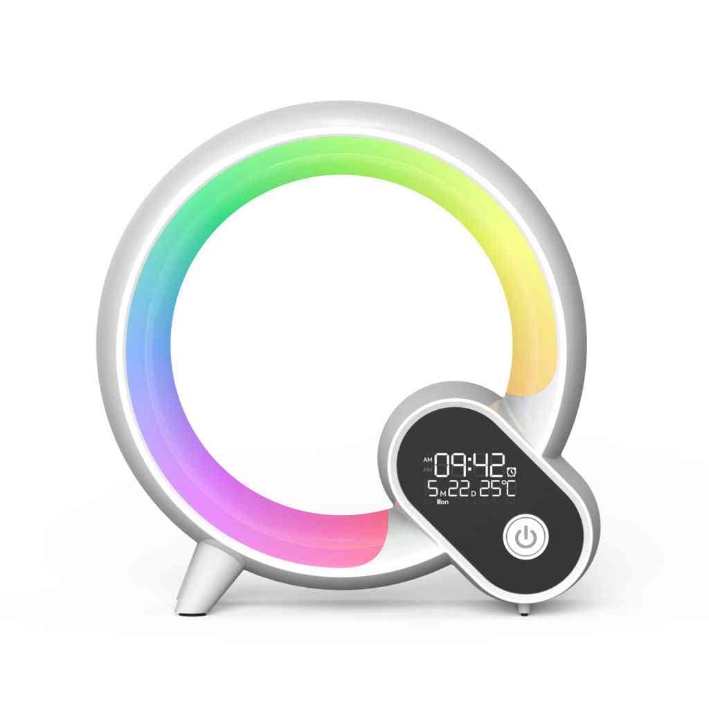 Sunrise Alarm Clock with Bluetooth & Colour Light

