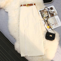 High Waist A-Line Corduroy Skirt – Timeless Autumn Style