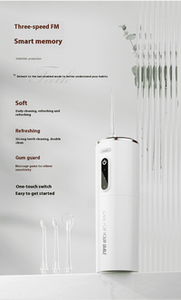 Portable Water Flosser — USB Rechargeable Oral I...

