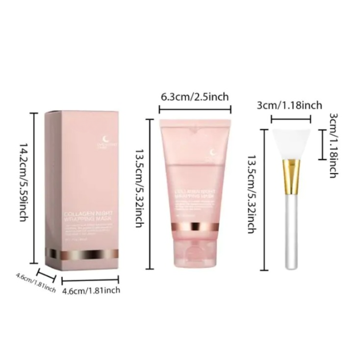 Hydrating Collagen Peel-Off Face Mask – Firming & Radiance Boost