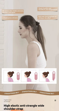 Adjustable Posture Corrector Band – Shoulder & Upper Back Support