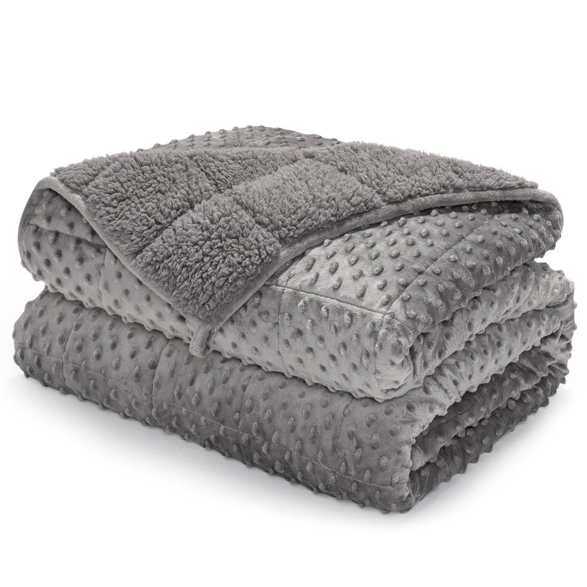 Sherpa Weighted Blanket Queen 15lbs

