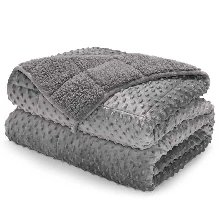 Sherpa Weighted Blanket Queen 15lbs


