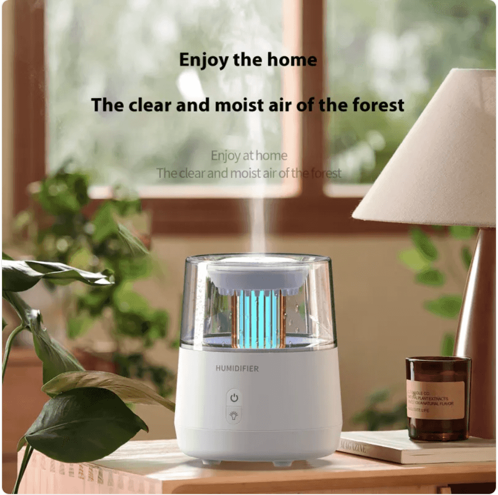 Flame Aromatherapy Humidifier

